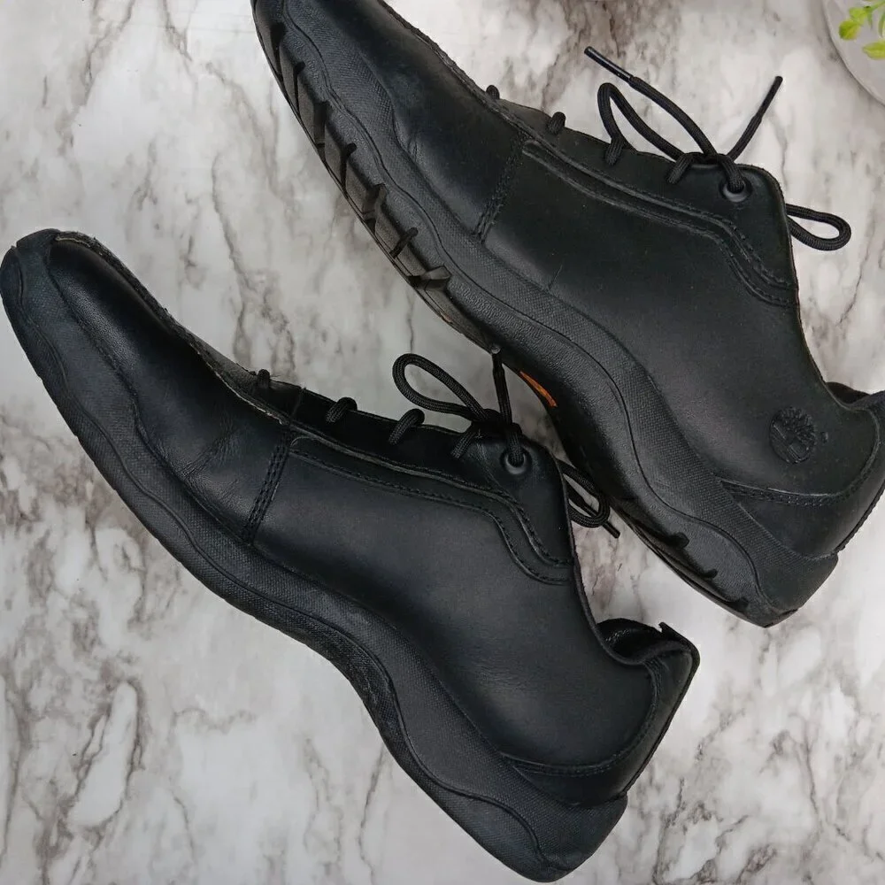 TIMBERLAND Men Earthkeepers Oxford Anti-fatigue Casual Shoe Black Size 7.5M